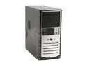 Foxconn TS001-V-D350A Black/ Silver Steel ATX Mid Tower Computer Case Delta ATX 2.2 350W Power Supply