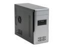 APEX TX-346 Black/Silver Steel ATX Mini Tower Computer Case ATX12V 300W Intel & AMD Listed Power Supply