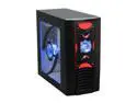 RAIDMAX Scorpio ATX-868WBP Black 0.8mm Japanese SECC ATX Mid Tower Computer Case 420watts PS2 ATX12V Power Supply