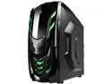 RAIDMAX Viper GX ATX-512WBG Black / Green Steel / Plastic ATX Mid Tower Computer Case