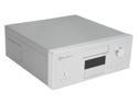 SILVERSTONE Silver Aluminum front panel, 0.8 mm SECC body Lascala Series LC16S-M ATX Media Center / HTPC Case