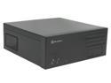 SILVERSTONE Black Aluminum front panel, 0.8 mm SECC body Lascala Series LC17-B ATX Media Center / HTPC Case