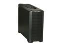 SilverStone RAVEN RV02B-EW-USB3.0 Matte black reinforced plastic outer shell, 0.8mm Steel body ATX Full Tower Computer Case with Window Side Panel with 2X USB3.0 ports