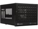 SilverStone SG13B Black Mesh front panel, steel body Computer Case Compatible with standard ATX12V/EPS12V Power Supply