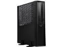 SilverStone RAVEN RVZ02B-W Black Reinforced plastic outer shell, steel body Mini-ITX Computer Case Compatible with SFX & SFX-L Power Supply