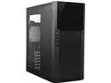 SilverStone Precision Series SST-PS13B-W Black Plastic panel, steel body ATX Tower Computer Case Compatible with Standard PS2 (ATX) Power Supply