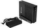 SilverStone SST-PT13B-120 Black Aluminum top cover / Steel body Mini-ITX Computer Case