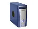 Linkworld 313-06-C2228 Blue/ Silver Steel ATX Mid Tower Computer Case