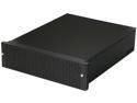 iStarUSA EA-3M16EXP-JB-RF Black Material of Front Bezel: Texture-Coated Aluminum
Material of Handle: Aluminum
Material of Main Chassis: Heavy-Duty Cold-Roll Steel with Zinc-Plated Bright Chromate 3U Rackmount Build-to-Order - 3U 16-Bay SAS