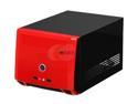 Athenatech  A1089BR.150  Glossy Black  SECC Steel  Mini-ITX Tower  Computer Case150W  Power Supply with Red Front Panel - Retail