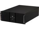 Athena Power RM-DD4U48E808 Black 1.2mm Steel 4U Rackmount Server Case 800W 80 PLUS Bronze 8 External 5.25" Drive Bays