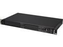 Athena Power RM-1U100D22 Black Aluminum / Steel 1U Rackmount Server Case FLEX 220W 1 External 5.25" Drive Bays
