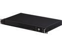 Athena Power RM-1U100DR22 Black Aluminum / Steel 1U Rackmount Server Case FLEX 220W 1 External 5.25" Drive Bays