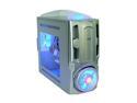 AeroCool JETMASTER JR SS Silver SECC Steel ATX Mid Tower Computer Case