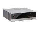 nMEDIAPC Silver Aluminum / Acrylic / Steel HTPC 5000S Micro ATX Media Center / HTPC Case