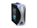 JPAC X4 Black / Silver Steel ATX Mid Tower Computer Case