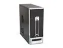 TOPOWER TP-1687BS-400 Black / Silver SECC 0.8mm Micro ATX Desktop Computer Case 400W SFX Power Supply