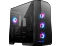 MSI MAG PANO 100R PZ Project Zero Mid Tower ATX Gaming Case, Tempered Glass, Support Back-Connect, 270-degree Panoramic Display, GPU Support Stand, 4 ARGB Fans