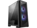 MSI MPG Velox 300R Airflow PZ - Mid-Tower Gaming PC Case - Tempered Glass Side Panel - 2 x 160 mm Dual Layer Blades Fans - Liquid Cooling Support up to 360mm Radiator - Mesh Panel for Airflow