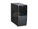 Pixxo CM-8319HG Black Micro ATX Mid Tower Computer Case 400W Power Supply