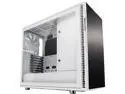 Fractal Design Define R6 USB-C White Brushed Aluminum/Steel ATX Silent Modular Tempered Glass Window Mid Tower Computer Case