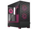 Fractal Design Pop Air RGB Black Magenta Core TG ATX High-Airflow Clear Tempered Glass Window Mid Tower Computer Case