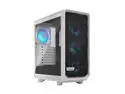 Fractal Design Meshify 2 Compact RGB White TG High-Airflow Tempered Glass Window PC ATX Mid Tower Computer Case