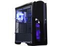 DIYPC VT380-BK Black USB 3.0 ATX Mid Tower Gaming Computer Case with Build-in 3 x Fans (2 x 120mm Blue LED Fan x Front, 1 x 120mm Blue LED Fan x rear)