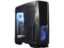 DIYPC Gamemax-BK-RGB Black Dual USB 3.0 ATX Full Tower Gaming Computer Case with Build-in 3 x RGB LED Fans and RGB Remote Control