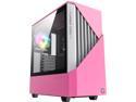 GAMEMAX Contac COC WP White / Pink Steel / Tempered Glass ATX Mid Tower Computer Case