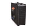 COUGAR Evolution Black SECC ATX Mid Tower Computer Case with Dual 12cm COUGAR TURBINE HYPER-SPIN Bearing Silent Fans, 2 x USB 3.0, 2 x USB 2.0
