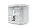 HYTE Y70 CS-HYTE-Y70-WW Dual Chamber Mid-Tower ATX Case with PCIe 4.0 Express Riser Cable Included, Snow White