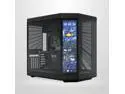 HYTE Y70 touch infinite Dual Chamber ATX Mid Tower Modern Aesthetic Case With Integrated 2.5K LCD Touchscreen - Pitch Black