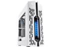 DEEPCOOL GENOME II The Upgraded worldwide first unique gaming case with integrated 360mm liquid cooling system  White case with Blue helix
