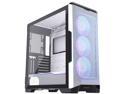 Phanteks Eclipse P500A High Airflow Full-metal Mesh Design, ATX Mid-tower, Digital-RGB Lighting, 140mm D-RGB Case Fans, Tempered Glass, Dual System Capable, White