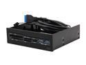 NZXT APERTURE M All-in-one 5.25 Bay Multi-Media Mesh Style Card Reader  w. Dual USB 3.0
