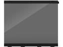 Fractal Design FD-A-SIDE-001 Tempered Glass Side Panel for Define 7 and Compatible Fractal Design Cases - Black with Dark Tinted TG
