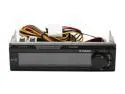 5.25" Bay control 5 sets of Fans and Temp and voltage display. Color LCD Monitor