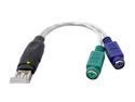 BYTECC BT-2000 USB (Male) to PS2 (Female) Adapter