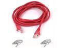 BELKIN A3L980-05-RED-S 5 ft. Cat 6 Snagless Networking Cable, RED