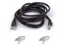 Belkin A3L980-20-BLK-S 20 ft. Cat 6 Black Network Cable