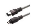 Belkin F3N401-06-ICE 6 ft. IEEE 1394 FireWire Compatible Cable (6-pin/ 4-pin)