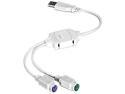 TRENDnet Model TU-PS2 0 ft. USB to PS/2 Converter