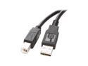 Rosewill RCW-102RT - 15-Foot USB 2.0 A Male to B Male Cable, Black