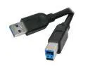 Rosewill 6.56ft. USB3.0 A Male to B Male Cable, Black, Model RC-6-USB3-AM-BM-BK