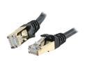 Rosewill 100-Foot Cat 7 Shielded Networking Cable - Black, Twisted Pair (S / STP) (RCW-100-CAT7-BK)