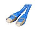 Rosewill 1-Foot Cat 7 Shielded Networking Cable - Blue, Twisted Pair (S/STP) (RCW-1-CAT7-BL)