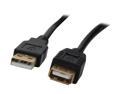 Rosewill RCAB-11007 – 15 Feet USB A Male to A Female Extension Cable - Black, Gold Plated Connectors
