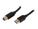 Rosewill RCAB-11028 - 3-Foot USB 3.0 A Male to B Male Cable - Black with Gold Plated Connectors