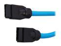Rosewill RCAB-11046 SATA III Blue Round Cable w/ Locking Latch, Supports 6 Gbps, 3 Gbps, and 1.5 Gbps Transfer Rate
